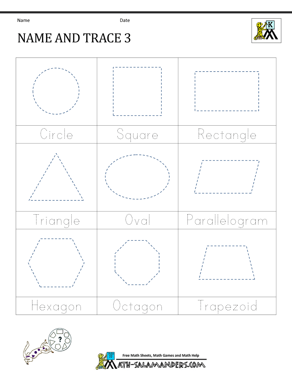Draw The Other Half Of Shapes Worksheet Free Printable Digital PDF
