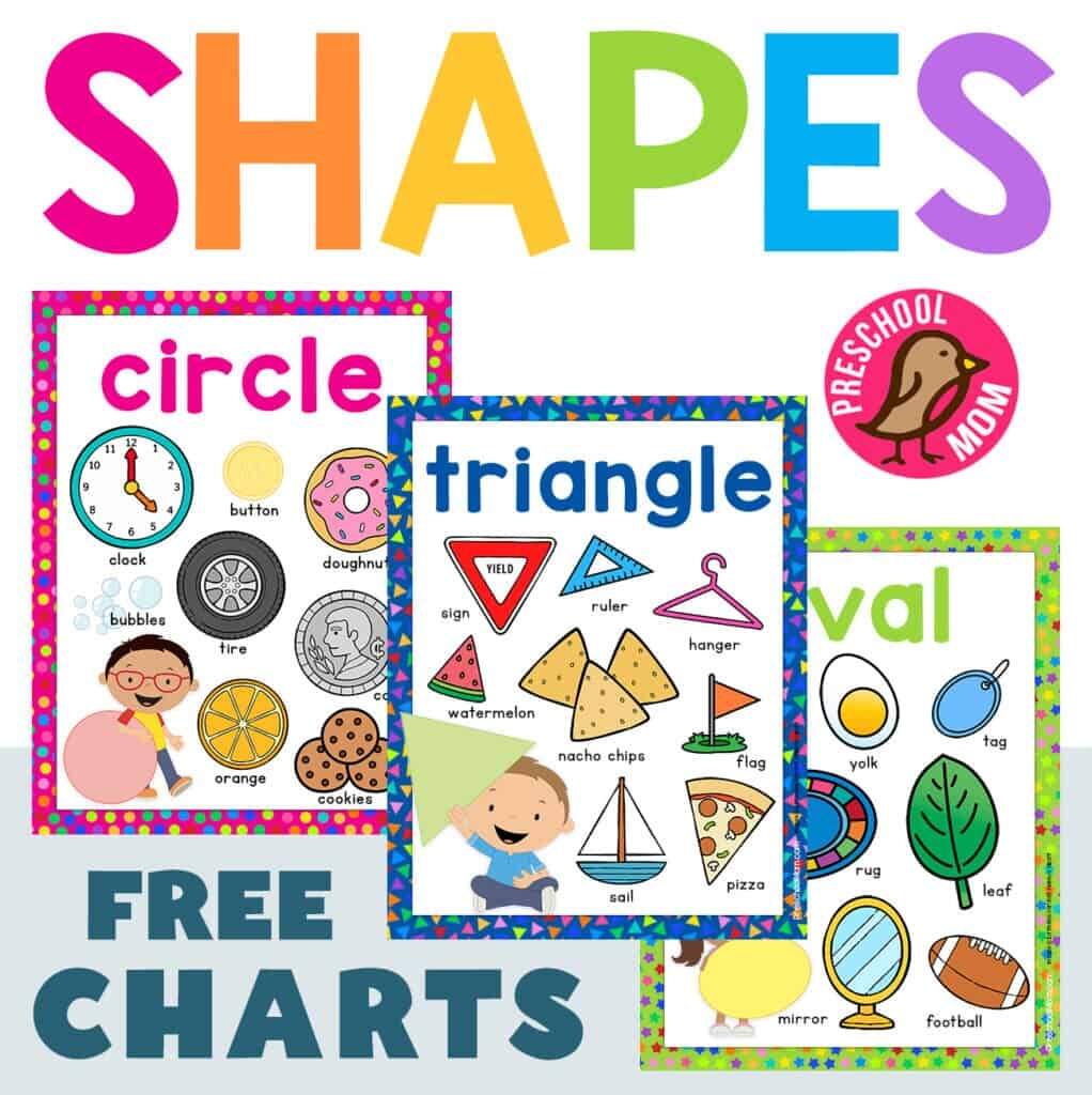 Shapes Worksheets Preschool Mom Shapes Worksheets Preschool Mom
