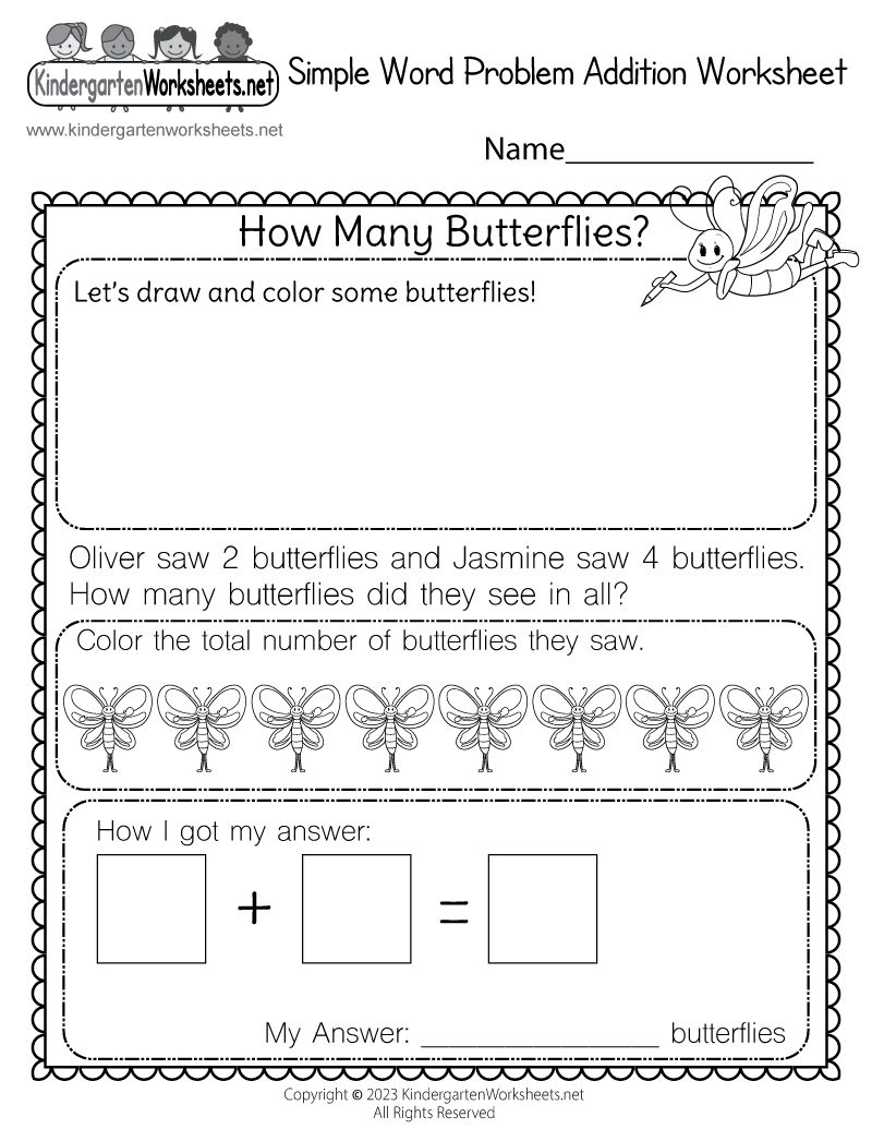 Halloween Addition Word Problem Worksheet Free Printable Digital PDF