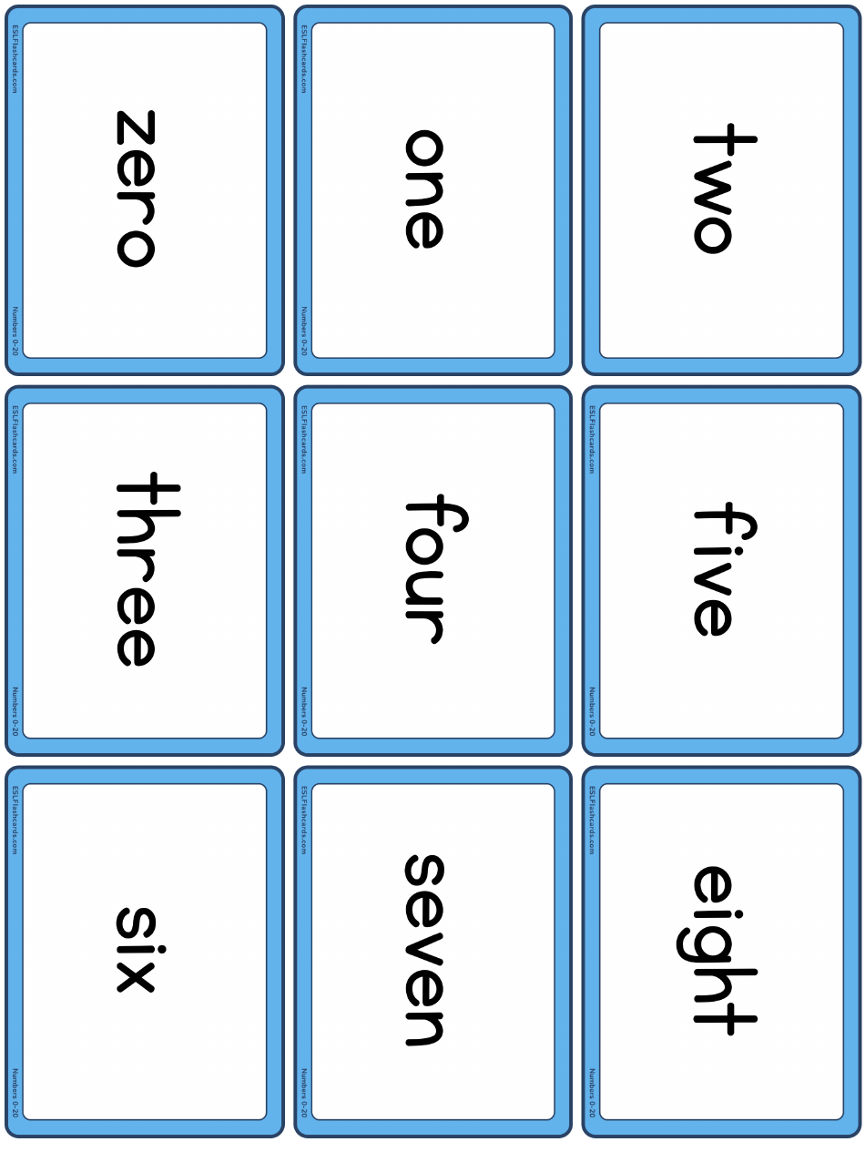 Small Number Flashcards With Words Only Download Printable PDF Templateroller Small Number Flashcards With Words Only Download Printable PDF Templateroller