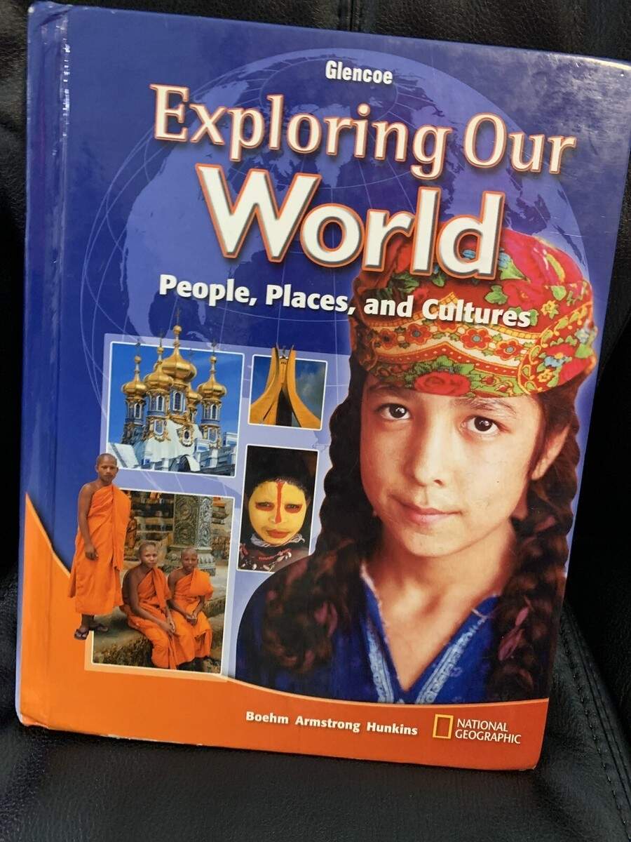 STUDENT EDITION GLENCOE EXPLORING OUR WORLD People Places Cultures Good Cond EBay