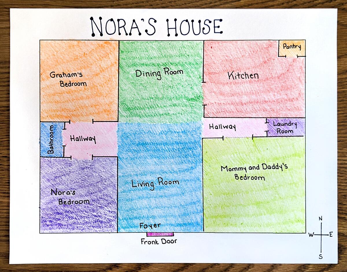 Teach Basic Map Skills Blog Post GeoDrawing Camp Half A Hundred Acre Wood