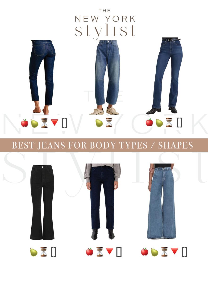 The Best Jeans For Body Type The New York Stylist The Best Jeans For Body Type The New York Stylist