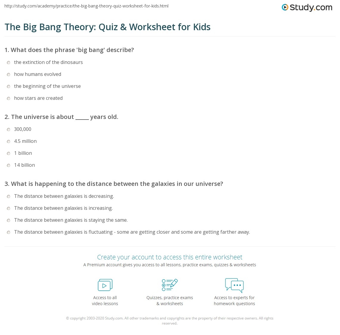 Free Printable The Big Bang Word Search
