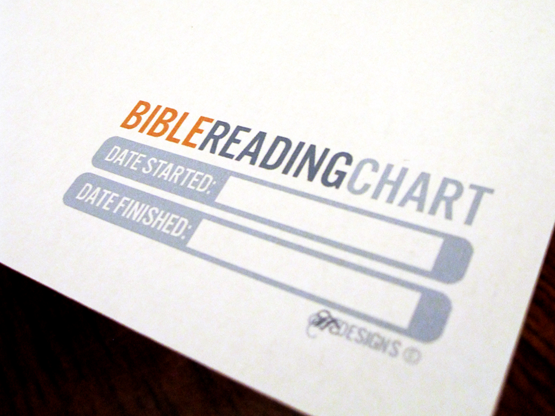 The Things Hannah Loves Bible Reading Chart