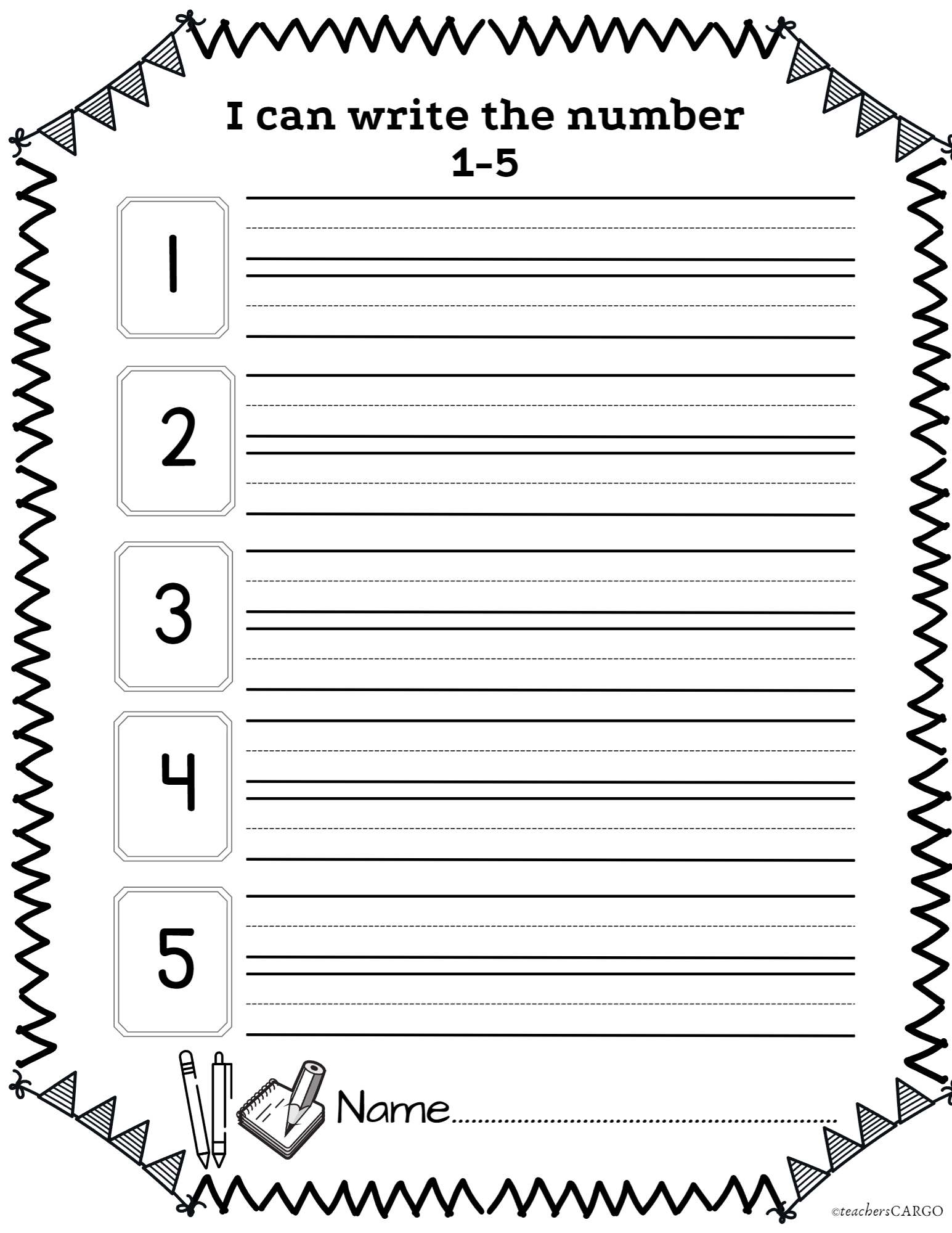 Tracing Numbers 1 50 Printable Worksheet Trace And Write Numbers 1 50 Made By Teachers