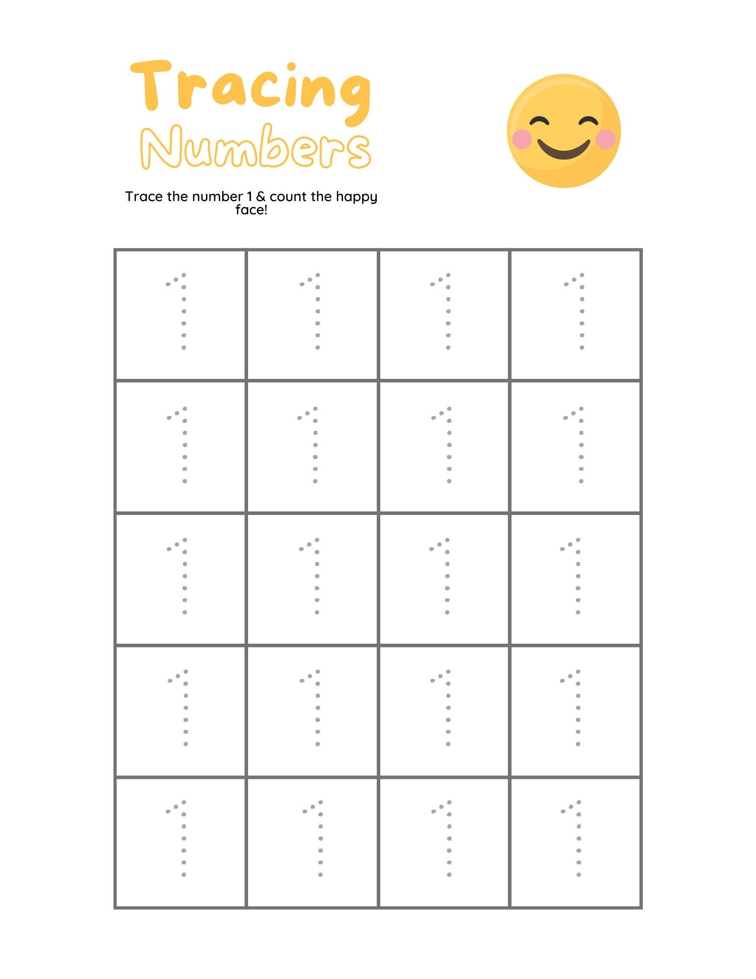 Tracing Numbers 1 10 Worksheets Free Printable Pdfs Teach Prints