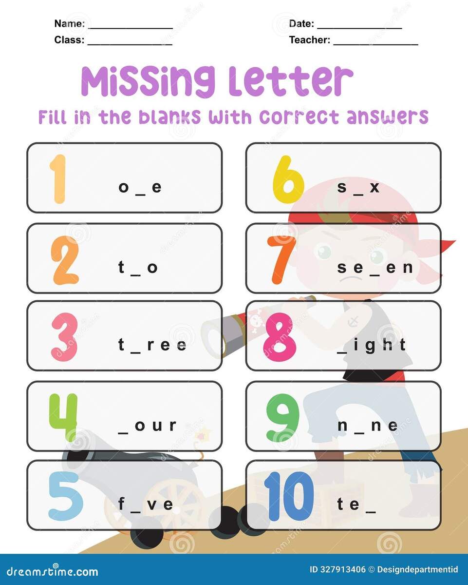 Write The Missing Letters About Numbers Missing Letters Worksheet Stock Vector Illustration Of Classroom Printable 327913406 Write The Missing Letters About Numbers Missing Letters Worksheet Stock Vector Illustration Of Classroom Printable 327913406